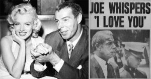 Joe DI Maggio e Marilyn Monroe