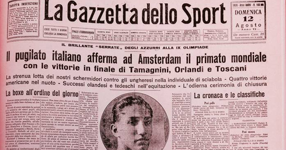 11 agosto 1928. Il Natale della boxe italiana