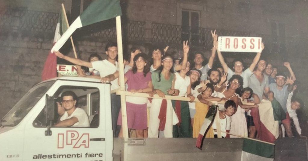 feste in strada Mondiali 1982