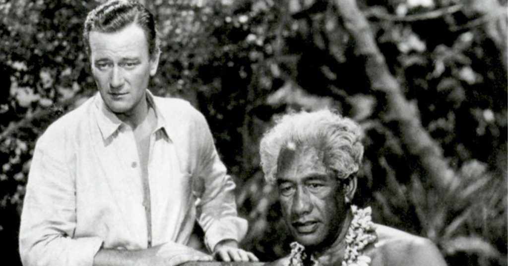 Duke Kahanamou e John Wayne "the duke"