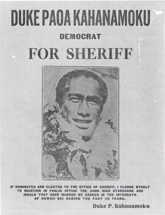 Duke Kahanamou for Sheriff