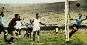 pallone finale Brasile - Uruguay 1950