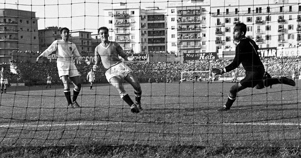 Luís Vinicio allo Stadio del Vomero