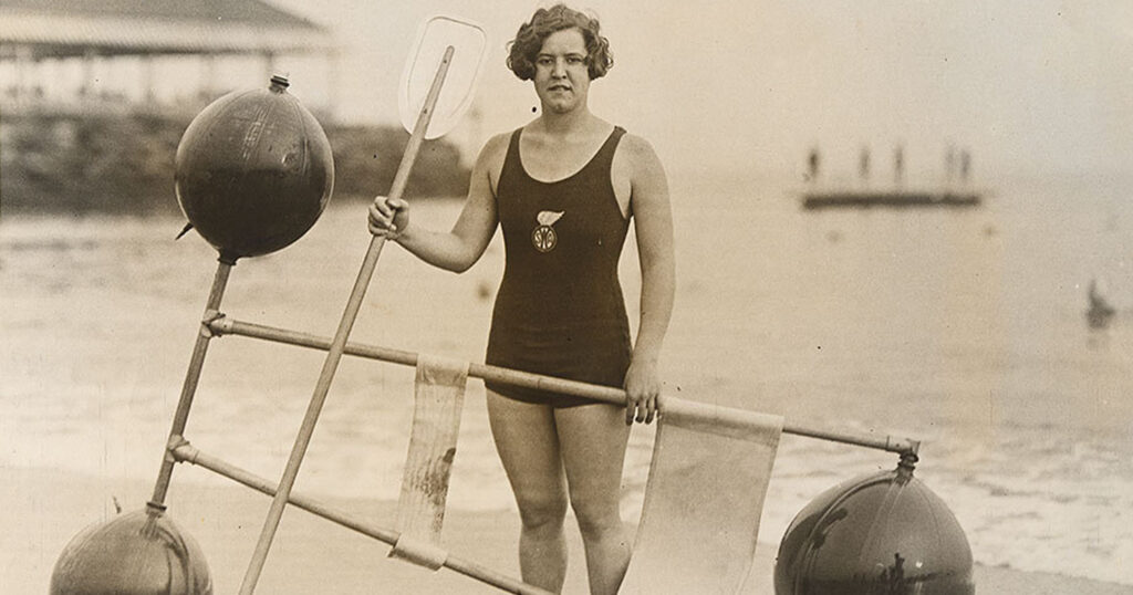 Gertrude Ederle Paris 1924