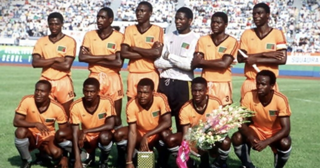 Seul 1988.Zambia