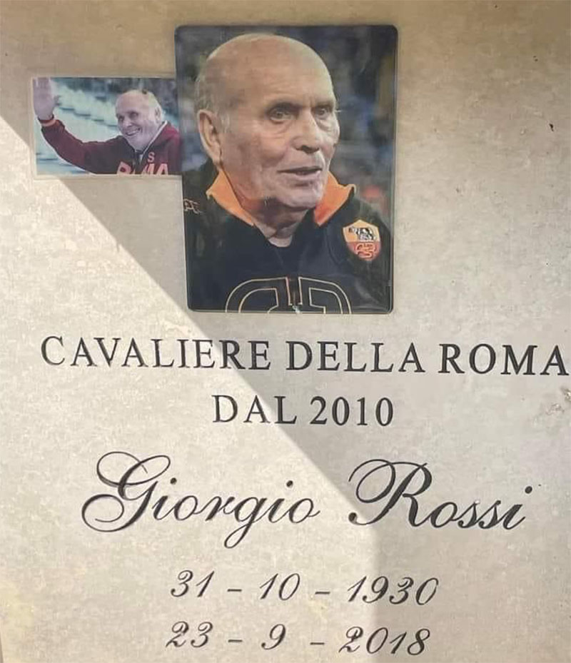 Giorgio Rossi Cavaliere della Roma