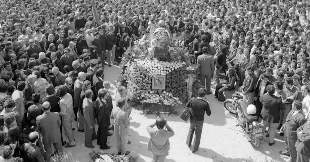 Renzo Pasolini funerale