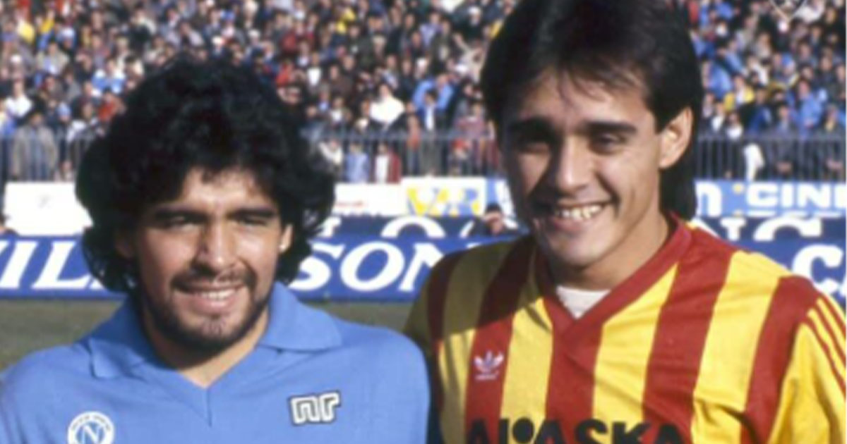 Pasculli e Maradona