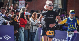 Boston Marathon Greta Vittori