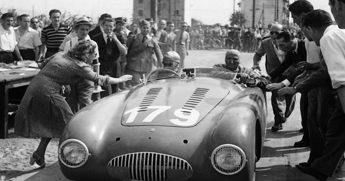 Cisitalia 1000 miglia 1947 Nuvolari